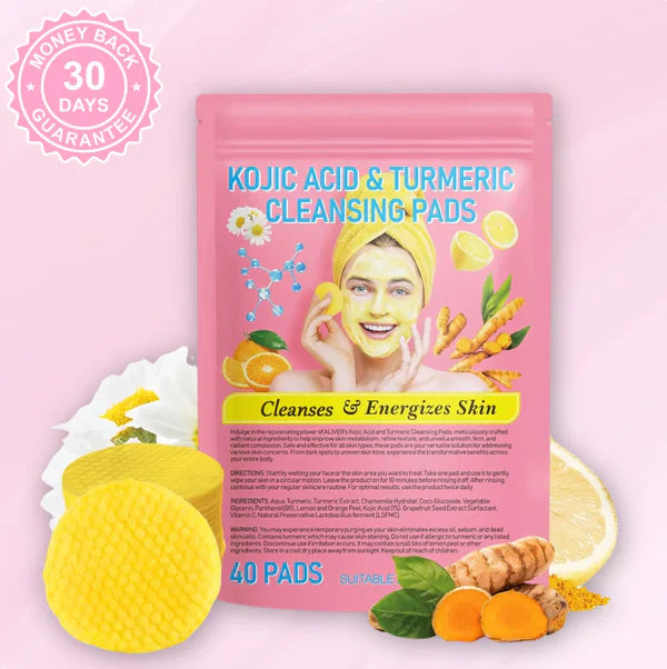 Kojic Acid & Turmeric Cleansing Pads